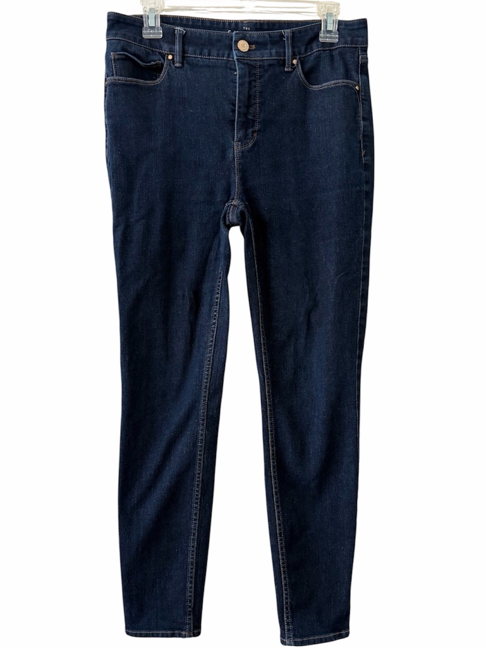 White House Black Market The Skinny Ankle Dark Wash Jeans size 6